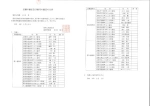 当選人確定及び就任公告のサムネイル